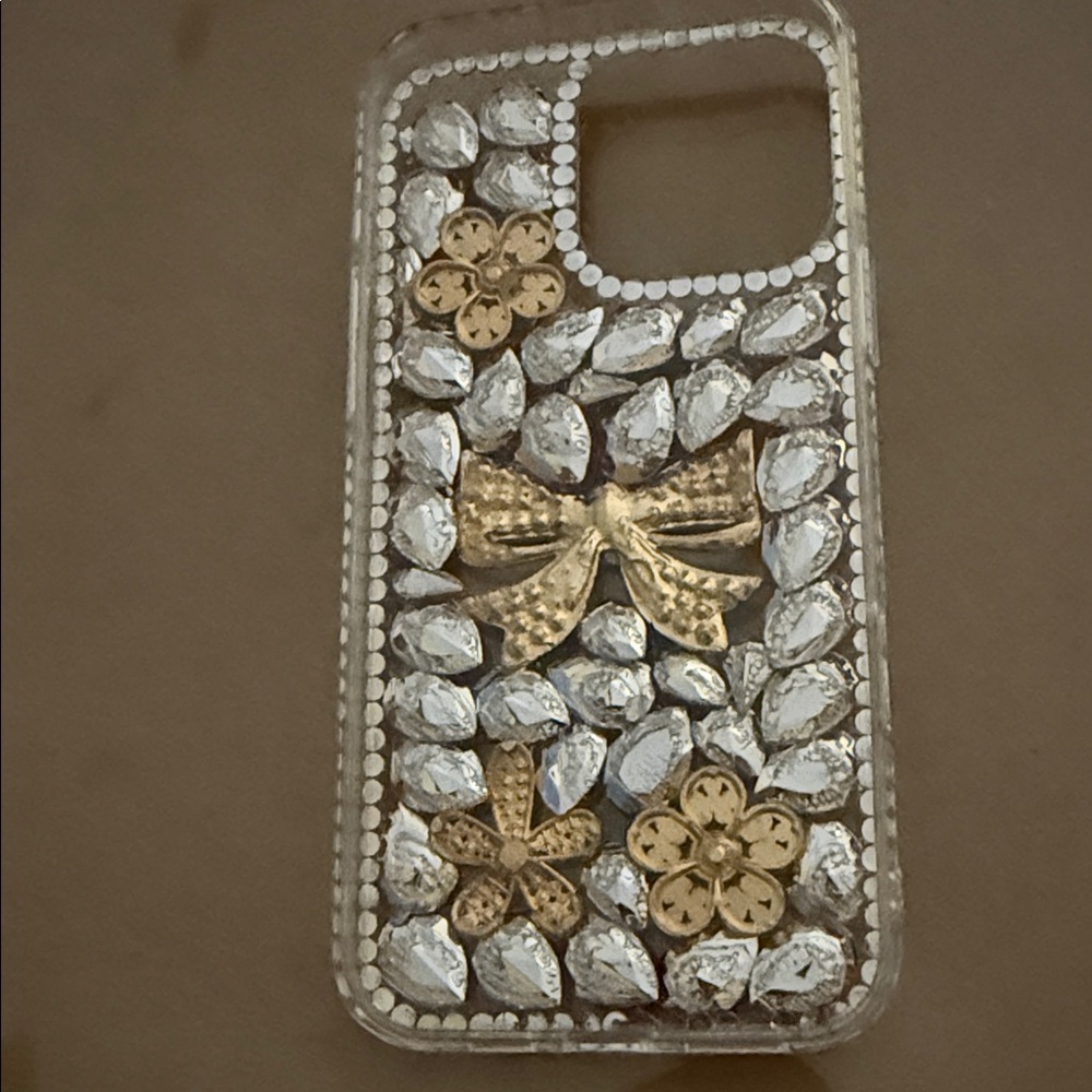 Pink Rhinestone Phone Case - Picture 5 of 6